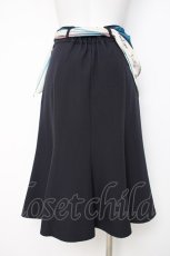 画像3: an another angelus / マリンスカーフ付きマーメイドスカート F ネイビー Y-26-07-07-122-CA-SK-SZ-ZY (3)