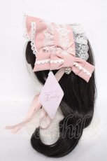画像2: DearMyLove / Emilyハートチャームヘッドドレス  ピンク Y-26-07-07-017-LO-AC-SZ-ZY (2)