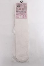 画像2: m petit by misako / AMOVKマイメロPLリボン オーバーニーソックス 23-25cm 中白 Y-26-07-07-023-LO-ZA-SZ-ZY (2)