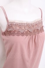 画像3: axes femme / レースキャミソール M 淡ピンク Y-26-07-07-026-AX-TO-SZ-ZY (3)