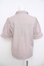 画像2: axes femme / クロスタイ付き刺繍ブラウス F ピンク Y-26-07-09-046-AX-BL-SZ-ZY (2)