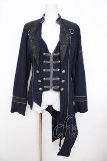 OZZ ONESTE 刺繍入りブラックロングジャケット ジャケット - closet child オンラインショップ