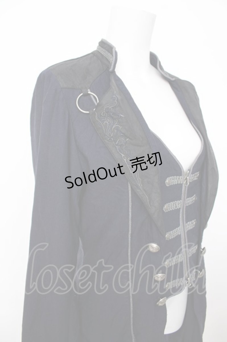 画像4: Ozz oneste / なむあみだ仏っ！-蓮台 UTENA-帝釈天ジャケット  紺 Y-26-07-09-105-OO-JA-SZ-ZY (4)