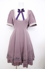 画像3: Amavel / Pretty Flowerケープワンピース F ラベンダー Y-26-07-09-111-CA-OP-SZ-ZY (3)