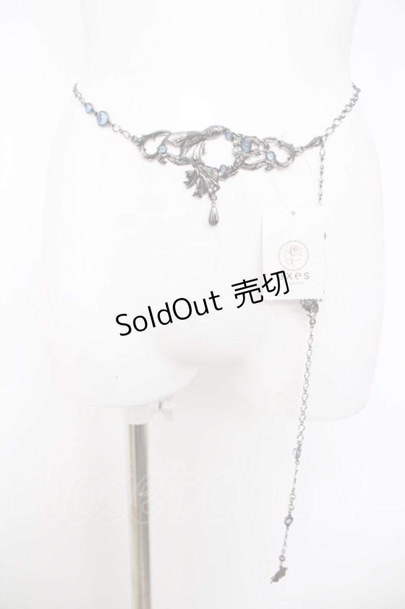 画像1: axes femme POETIQUE / ランブルフィッシュベルト  黒 Y-26-07-09-002-AX-ZA-SZ-ZY (1)