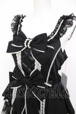 画像3: Angelic Pretty / Romantic Ribbonジャンパースカート  ブラック Y-26-07-09-115-AP-OP-SZ-ZY (3)