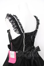画像5: Angelic Pretty / Romantic Ribbonジャンパースカート  ブラック Y-26-07-09-115-AP-OP-SZ-ZY (5)