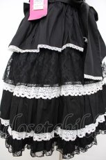 画像6: Angelic Pretty / Romantic Ribbonジャンパースカート  ブラック Y-26-07-09-115-AP-OP-SZ-ZY (6)