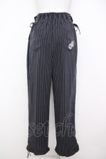 画像2: axes femme / ハイウエストストライプパンツ F 紺 Y-26-07-09-119-AX-PA-SZ-ZY (2)