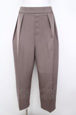 画像1: axes femme / 裾レースストレートパンツ M グレー Y-26-07-09-121-AX-PA-SZ-ZY (1)