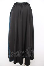 画像2: axes femme POETIQUE / プリーツ切り替えスカート M ブルー Y-26-07-09-128-AX-SK-SZ-ZY (2)