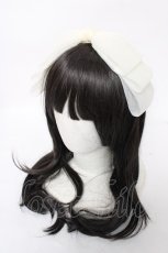 画像1: F i.n.t / ビッグチュール多重リボンカチューシャ  アイボリー Y-26-07-09-014-CA-AC-SZ-ZY (1)