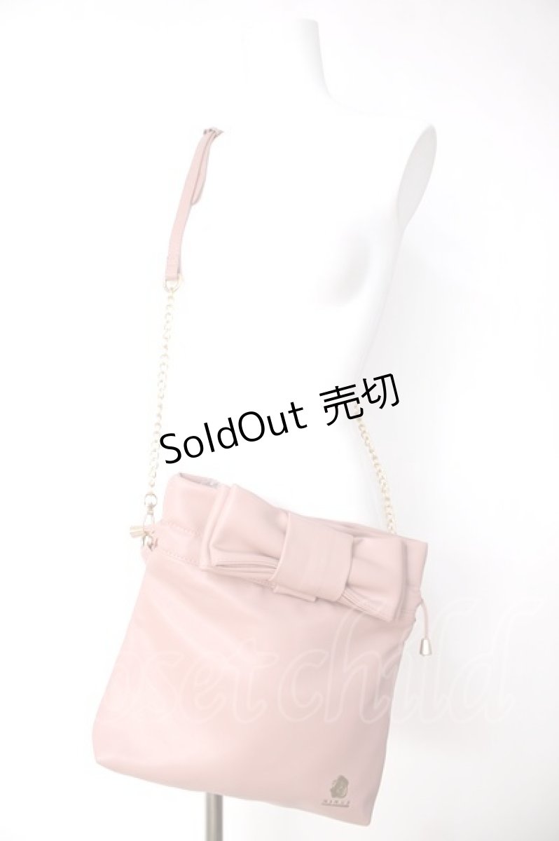 画像1: m petit by misako / NINA'Sバッグ  ピンク Y-26-07-11-055-LO-BG-SZ-ZY (1)