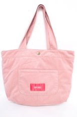 画像2: PINK HOUSE / キティーズ・ブラザーズ刺繍スエードバッグ F ピンク Y-26-07-11-060-LO-BG-SZ-ZT0727Y (2)