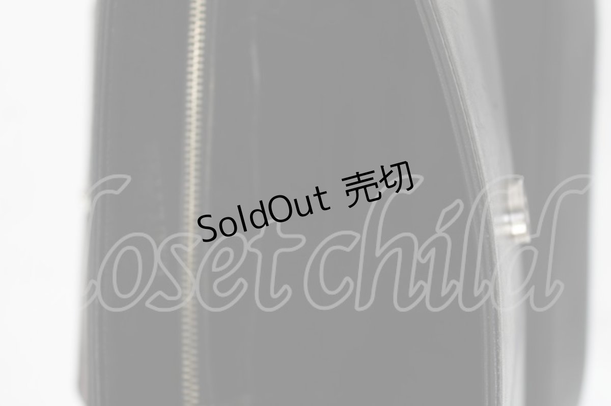 画像6: Jean Paul GAULTIER / メタルロゴプレート付きレザーリュック  ブラック Y-26-07-11-062-GO-BG-SZ-ZT273 (6)