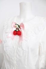 画像3: BABY,THE STARS SHINE BRIGHT / ゆらゆらいちごのHappy Berry Presentブラウス  シロ Y-26-07-11-067-BA-BL-IG-ZY (3)