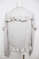 画像2: Angelic Pretty / Lacy Frillブラウス  グレー Y-26-07-11-069-AP-BL-SZ-ZS (2)
