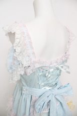 画像5: Angelic Pretty / ジェラートパーティフリルジャンパースカートSet  サックス Y-26-07-11-094-AP-OP-SZ-ZS (5)