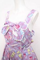 画像3: Angelic Pretty / Fancy Stationeryジャンパースカート  ラベンダー Y-26-07-11-097-AP-OP-SZ-ZS (3)