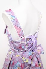 画像5: Angelic Pretty / Fancy Stationeryジャンパースカート  ラベンダー Y-26-07-11-097-AP-OP-SZ-ZS (5)