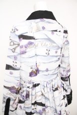 画像5: ALICE and the PIRATES / Therapy〜君と僕を繋ぐ包帯〜柄シャツワンピース  パープル Y-26-07-11-099-PA-OP-SZ-ZY (5)