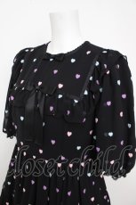 画像3: Angelic Pretty / Candy Petit Heartワンピース  黒 Y-26-07-11-102-AP-OP-SA-ZS (3)