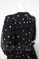 画像5: Angelic Pretty / Candy Petit Heartワンピース  黒 Y-26-07-11-102-AP-OP-SA-ZS (5)