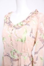 画像3: MILK / Lilybellシアードレス  ハニーベージュ Y-26-07-11-108-ML-OP-SZ-ZS (3)