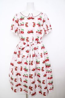 Melody BasKet / Fresh Cherry襟付きワンピース L オフ Y-26-07-11-109