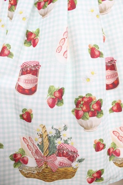 Melody BasKet / Strawberry picnicセーラー風ノースリーブワンピース