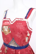 画像3: Emily Temple cute / Tick Tock Clockノースリーブワンピース M レッド Y-26-07-11-112-ET-OP-SZ-ZS (3)