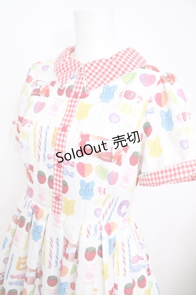 画像3: Emily Temple cute / pop'n candyワンピース  mix 白ベース Y-26-07-11-114-ET-OP-SZ-ZS (3)
