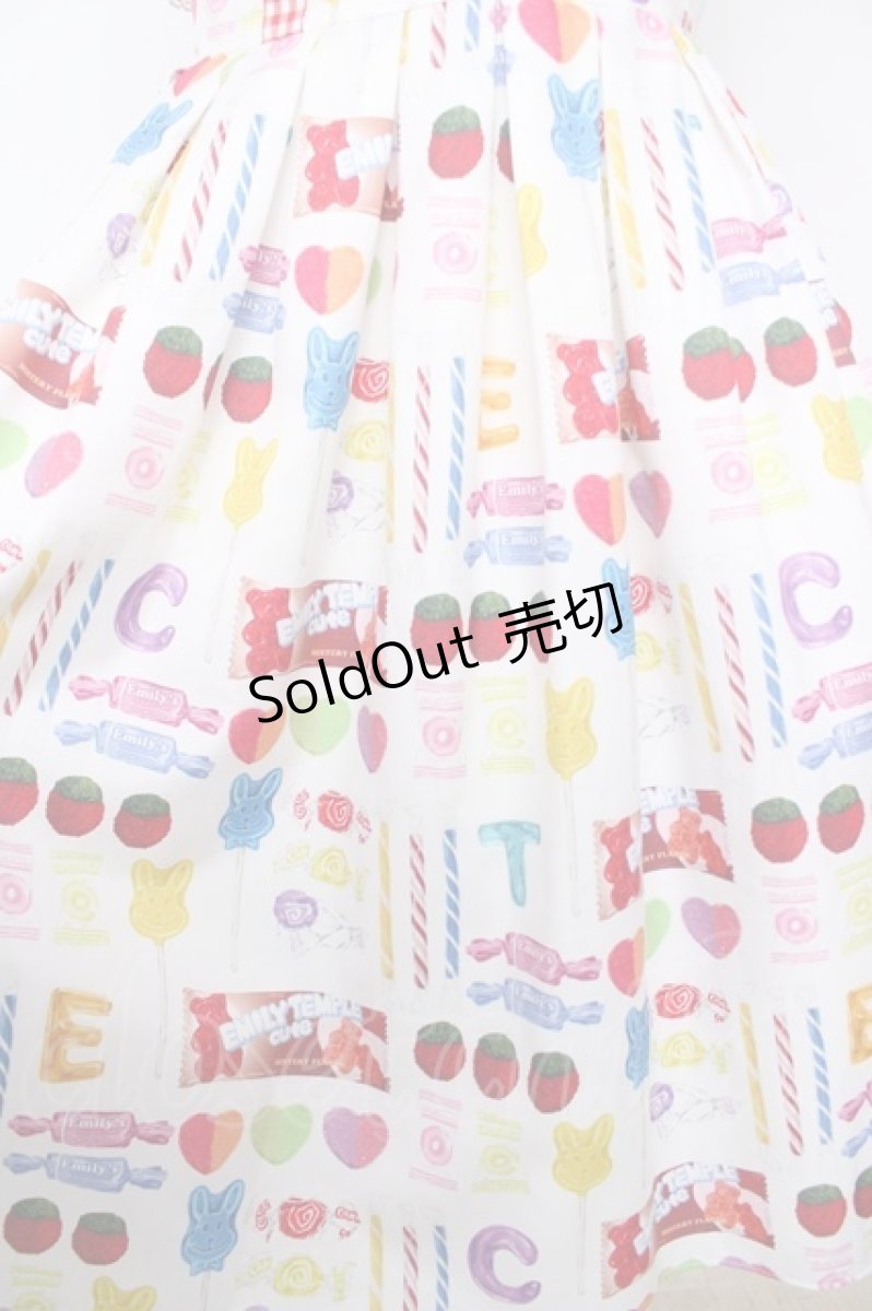 画像4: Emily Temple cute / pop'n candyワンピース  mix 白ベース Y-26-07-11-114-ET-OP-SZ-ZS (4)