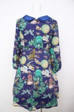 画像2: Emily Temple cute / オズワンピース M ネイビー Y-26-07-11-117-ET-OP-SZ-ZS (2)