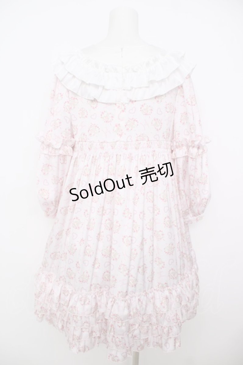 画像2: Rose Marie seoir / Sanrios FRILL DOLL ワンピース  ピンク(マロン) Y-26-07-11-124-LO-OP-SZ-ZS (2)
