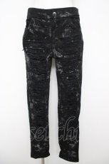 画像2: SEX POT ReVeNGe / GRUNGE PUNK CRUSH STRETCH スキニーパンツ  黒 Y-26-07-11-135-SP-PA-SZ-ZS (2)
