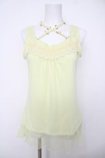 画像1: axes femme / ストラップ付きロングタンク M ミント Y-26-07-13-037-AX-TO-SZ-ZY (1)