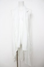 画像1: Ozz Croce / 額縁pt変形ジレ  白 Y-26-07-13-082-OO-TO-SZ-ZY (1)
