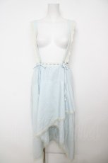 画像1: axes femme POETIQUE / サス付きイレヘムスカート M サックス Y-26-07-13-093-AX-SK-SZ-ZY (1)