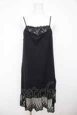 画像1: Franche Lippee / インナーキャミワンピース M 黒 Y-26-07-13-105-LO-OP-SZ-ZY (1)
