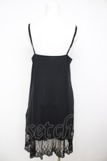 画像2: Franche Lippee / インナーキャミワンピース M 黒 Y-26-07-13-105-LO-OP-SZ-ZY (2)