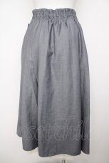 画像2: axes femme / スリット入りロングスカート M グレー Y-26-07-13-132-AX-SK-SZ-ZY (2)