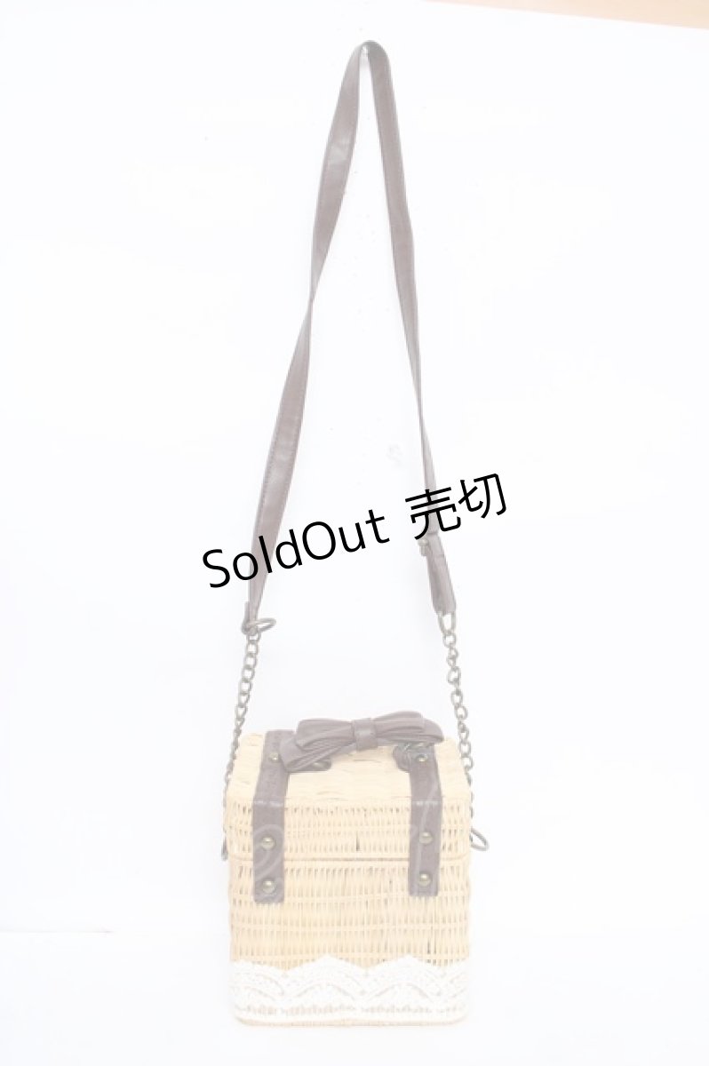 画像2: axes femme / スクエアカゴバッグ  ベージュ Y-26-07-13-026-AX-BG-SZ-ZT0730Y (2)