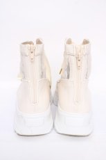 画像3: axes femme / レースハイカットスニーカー L 生成り Y-26-07-13-027-AX-SH-SZ-ZY (3)