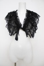 画像1: axes femme / マルチＷＡＹレース付け襟  黒 Y-26-07-13-035-AX-ZA-SZ-ZY (1)