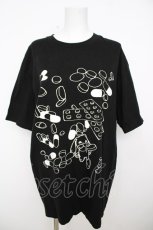 画像1: NieR Clothing / DRUG DROP CUTSEW XL 黒 Y-26-07-15-086-PU-TO-SZ-ZY (1)