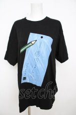画像1: NieR Clothing / COTTON CUTSEW 1億円ほしい XL 黒 Y-26-07-15-087-PU-TO-SZ-ZY (1)