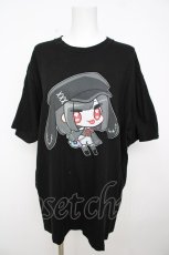 画像1: NieR Clothing / 擬人化プリントCOTTON CUTSEW XL 黒 Y-26-07-15-088-PU-TO-SZ-ZY (1)