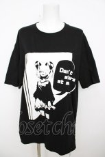 画像1: NieR Clothing / 擬人化プリントCOTTON CUTSEW XL 黒 Y-26-07-15-091-PU-TO-SZ-ZY (1)