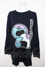 画像1: NieR Clothing / おにぎりONE君 COTTON CUTSEW カットソー XL 紺 Y-26-07-15-094-PU-TO-SZ-ZY (1)